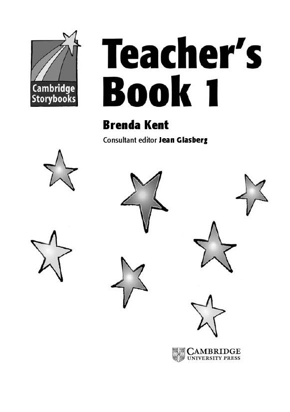 Cambridge StoryBook 1 Teachers Book - Brenda Kent (The book)