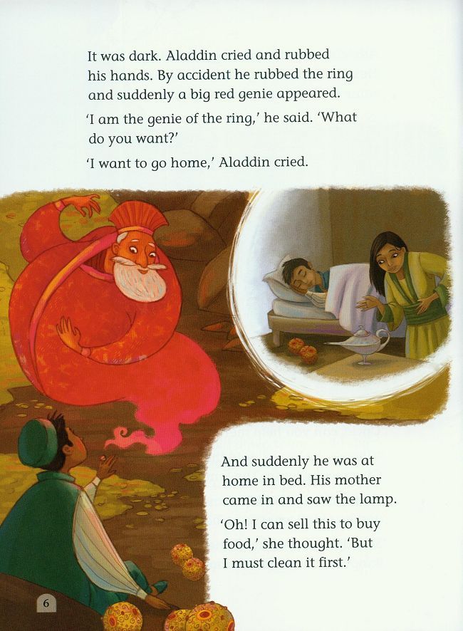 Classic Tales Second Edition 3: Aladdin -  (The book)