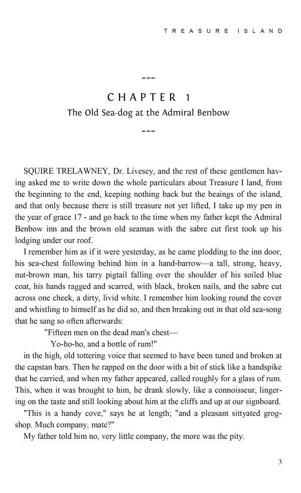 Treasure Island -  (The book)