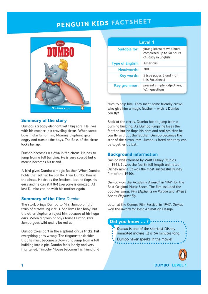 Dumbo -  (The book)
