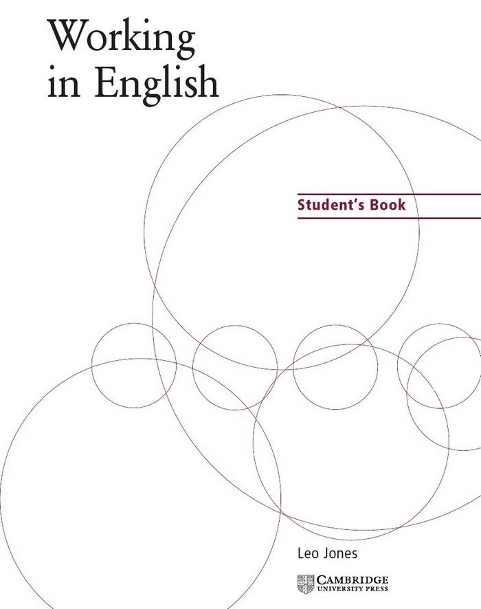 Working in English Students Book - Leo Jones ()