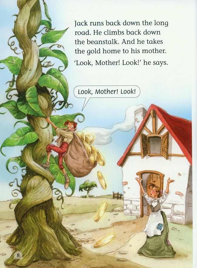Classic Tales Second Edition 2: Jack and the Beanstalk -  (The book)