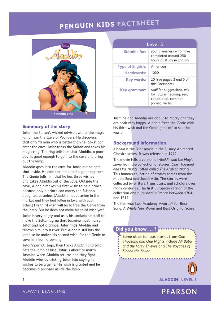Aladdin -  (The book)