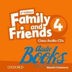 Jenny Quintana, Tamzin Thompson, Naomi Simmons - Family and Friends 4, Second Edition: Class Audio CDs(3) ()