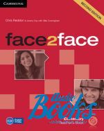 Chris Redston, Gillie Cunningham - Face2face Elementary Second Edition: Teachers Book with DVD ( ()