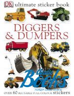 Dorling Kindersley - Ultimate Sticker Book: Digger and Dumpers ()