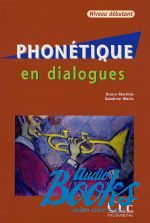 Bruno Martinie - En dialogues Phonetique Debutant Livre+CD ()