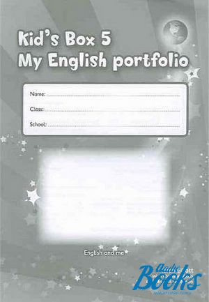 The book "Kid´s Box 5 My English portfolio" - Karen Elliott