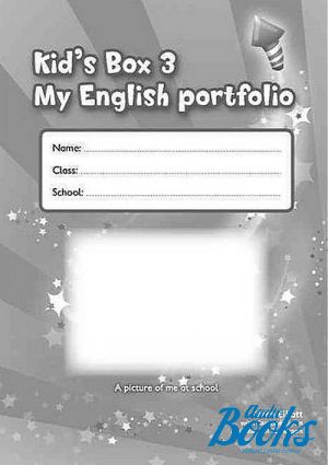 The book "Kid´s Box 3 My English portfolio" - Karen Elliott