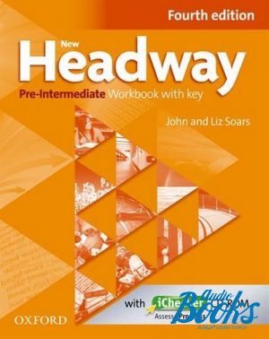  +  "New Headway Pre-Intermediate 4 Edition: Workbook with Key and iChecker CD ( / )" - John Soars, Liz Soars