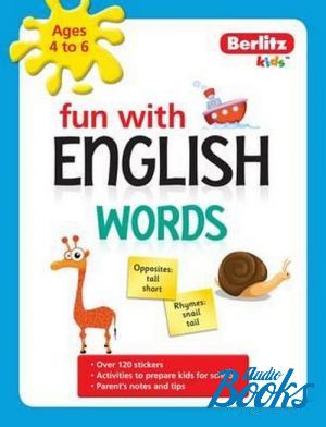 The book "Berlitz language: Fun with English: Words (4-6 Years)"