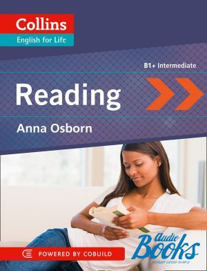 The book "Reading B1+ Intermediate, Collins English for life" -  