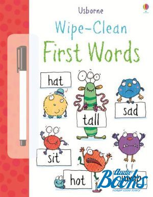 The book "Wipe-Clean: First words" -  