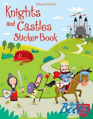 The book "Knights and Castles sticker Book" -  