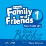 Jenny Quintana - Family and Friends 1, Second Edition: Class Audio CDs(2) (диск)
