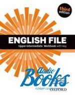 Clive Oxenden - New English File Upper-Intermediate level 3rd Edition: Workbook with Key (тетрадь / зошит) (книга + диск)