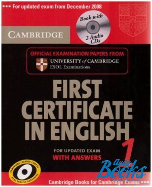 Book + cd "FCE 1 Self-study Pack for update exam with CD" - Cambridge ESOL