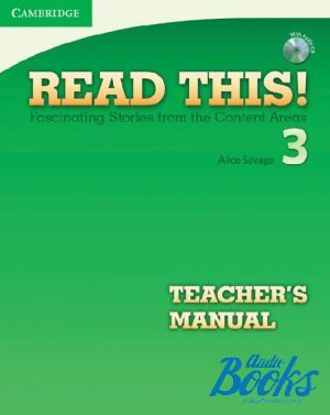 Book + cd "Read This! 3 Teachers Manual + CD" - Savage Alice 