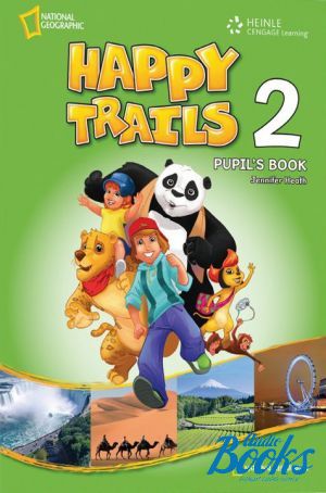 The book "Happy Trails 2 Pupils Book with overprint Key" - Heath Jennifer