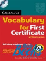 Barbara Thomas - Cambridge Vocabulary for First Certificate with Audio CD ( + )
