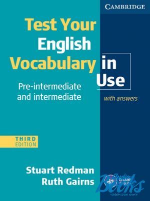 The book "Test Your English Vocabulary in Use Pre Third Edition Book with answers" - Stuart Redman