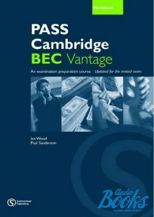 The book "Pass Cambridge BEC Vantage Workbook with key" -  