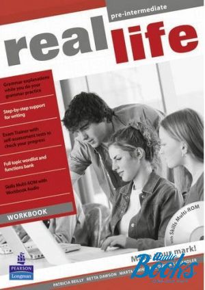  +  "Real Life Pre-Intermediate: Workbook with Multi-ROM Pack ( / )" - Sarah Cunningham, Peter Moor