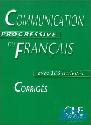 The book "Communication Progressive du Francais Niveau Intermediaire Corriges" - Claire Miquel