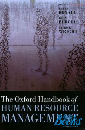 The book "Oxford University Press Academic. Oxford Handbook of Human Resource Management" - Peter Boxall
