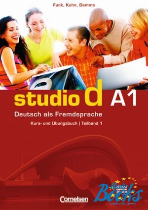 Book + cd "Studio d A1 Teil 1. 1-6. Kursbuch und Ubungsbuch (  )" -  