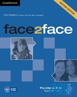  +  "Face2face Pre-Intermediate Second Edition: Teachers Book with DVD (  )" - Chris Redston, Gillie Cunningham