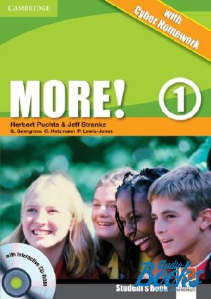 Book + cd "More! 1 Students Book with interactive CD-ROM with Cyber Homework ( / )" - Herbert Puchta, Jeff Stranks, Gunter Gerngross