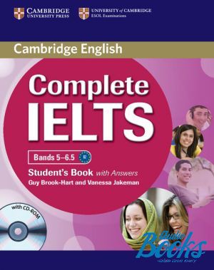 книга + диск "Complete IELTS Bands 5-6.5 Students Book with Answers" - Брук-Харт