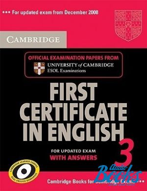 Book + cd "FCE 3 Self-study Pack for update exam with CD" - Cambridge ESOL