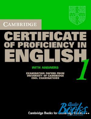 The book "Certificate of Proficiency in English 1 Self-study Pack" - Cambridge ESOL