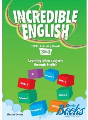 The book "Incredible English 3 and 4 DVD Activity Book" - Shona Evans