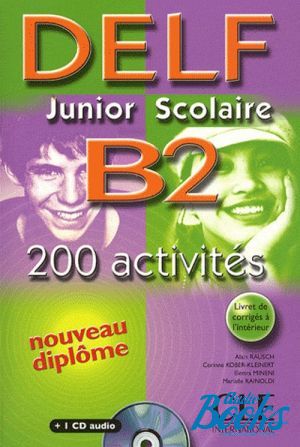 Book + cd "DELF Junior scolaire B2 Livre + corriges + transcriptios" -  