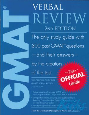  "The Official Guide For GMAT Verbal Review, 2 Edition"