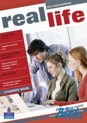 The book "Real Life Pre-Intermediate: Students Book ( / )" - Sarah Cunningham, Peter Moor
