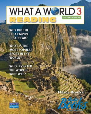 Book + cd "What a World 3 Reading: Amazing Stories from Around the Globe 2 Edition with Audio CD" -  