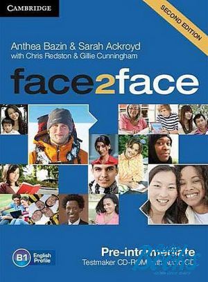  + 2  "Face2face Second Edition Pre-Intermediate Testmaker ()" - Gillie Cunningham, Chris Redston