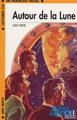The book "Niveau 1 Autour de la Lune Livre" - Jules Verne