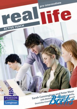 The book "Real Life Pre-Intermediate Actve Teach" - Peter Moor, Sarah Cunningham