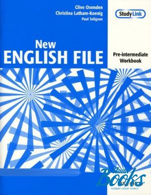 The book "New English File Pre-Intermediate: Workbook and MultiROM" - Clive Oxenden