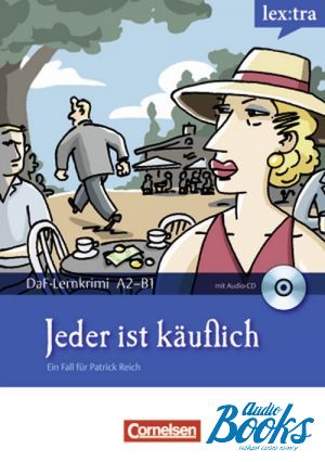 Book + cd "DaF-Krimis: Jeder ist kauflich A2/B1" -  