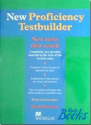 The book "Testbuilder New Proficiency with key" - Mark Harrison