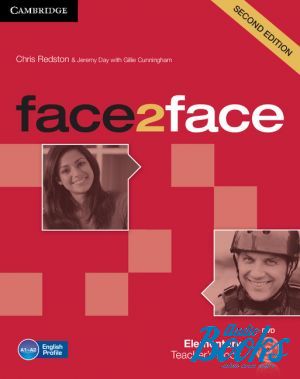 Book + cd "Face2face Elementary Second Edition: Teachers Book with DVD (  )" - Chris Redston, Gillie Cunningham