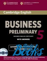Cambridge ESOL - Cambridge Business Preliminary 5 Students Book (книга + диск)