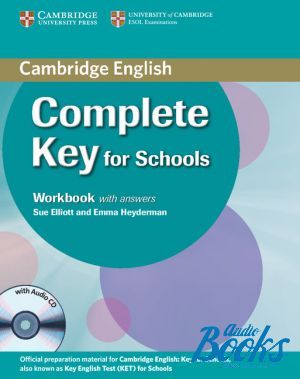  +  "Complete Key for schools: Workbook with answers and Audio CD ( / )" - David Mckeegan