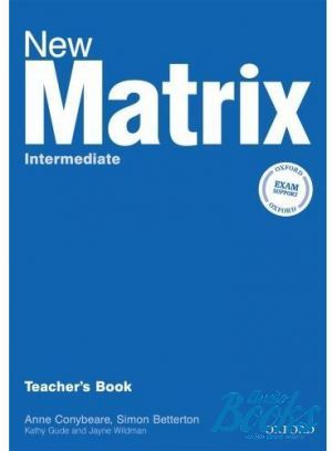 The book "New Matrix Intermediate Teachers Book" -  